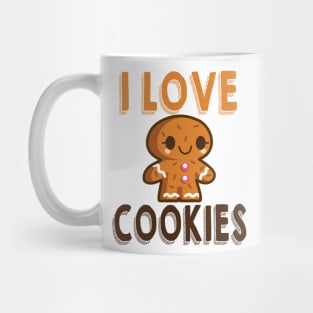 I Love Cookies Mug